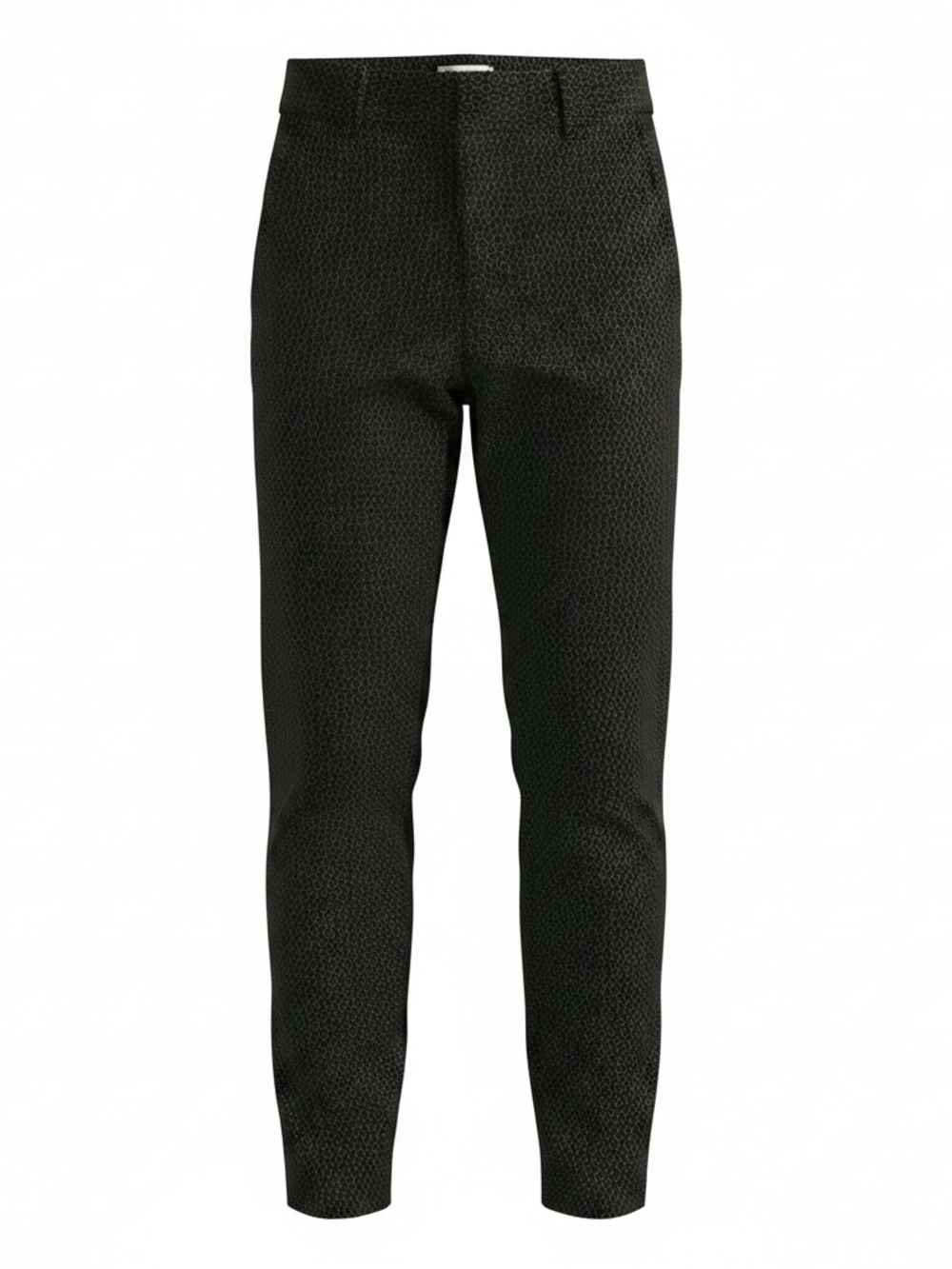 Max Studio Patterned Trousers side zipper Size 12